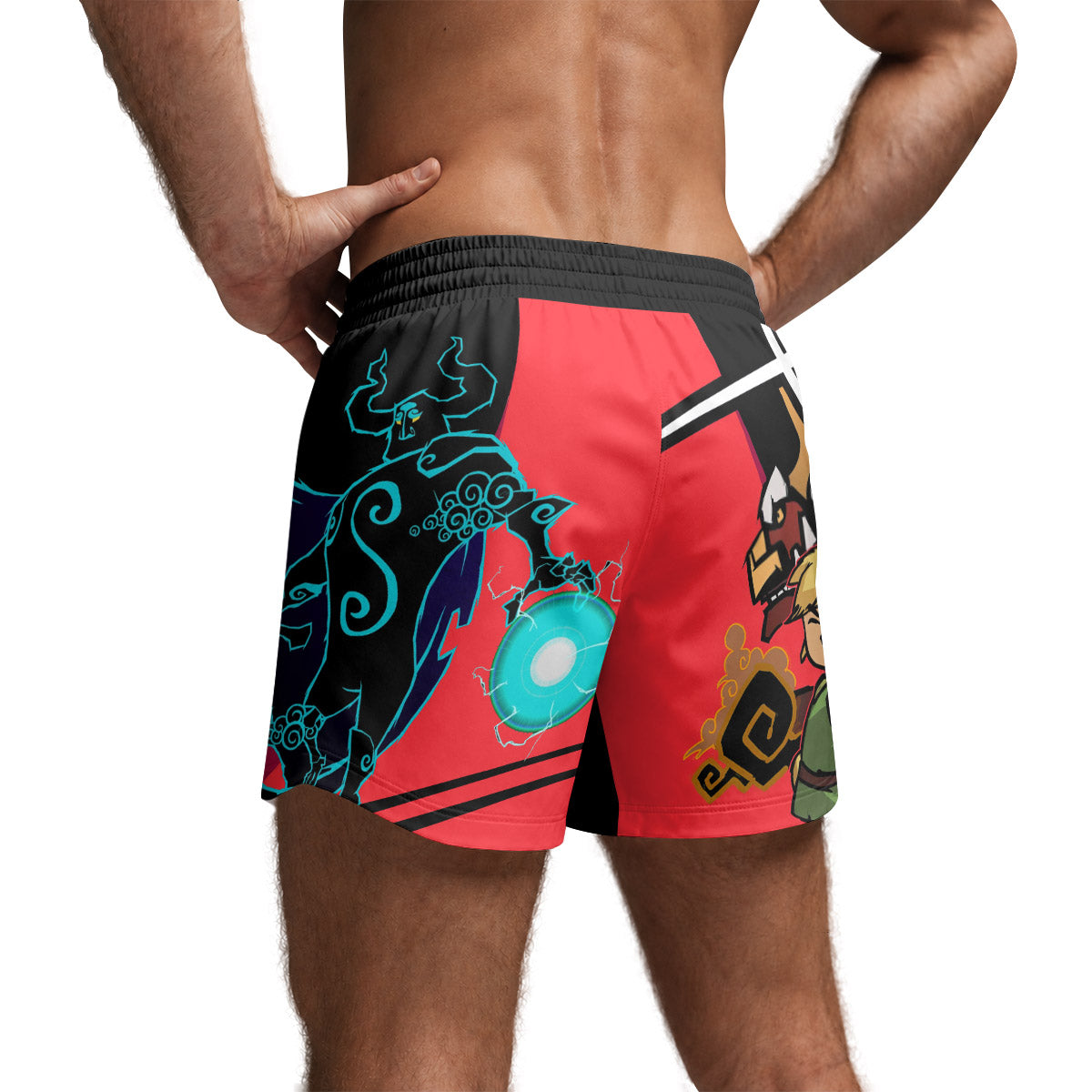  The Legend of Zelda Four Swords Adventures Grappling Shorts