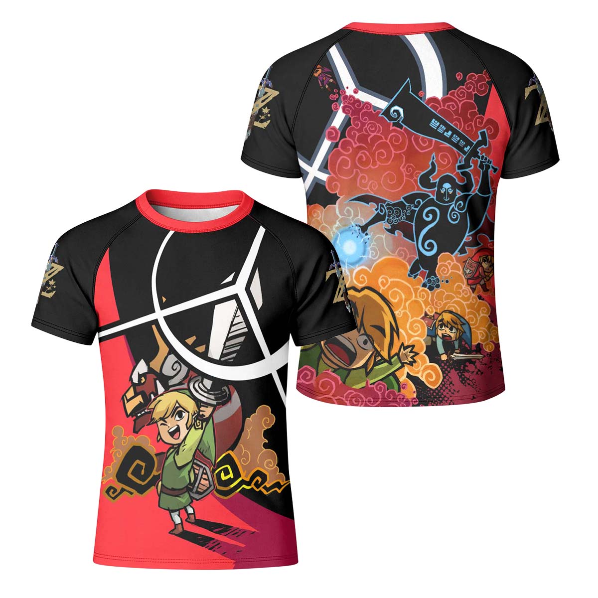  The Legend of Zelda Four Swords Adventures Kid Rash Guard