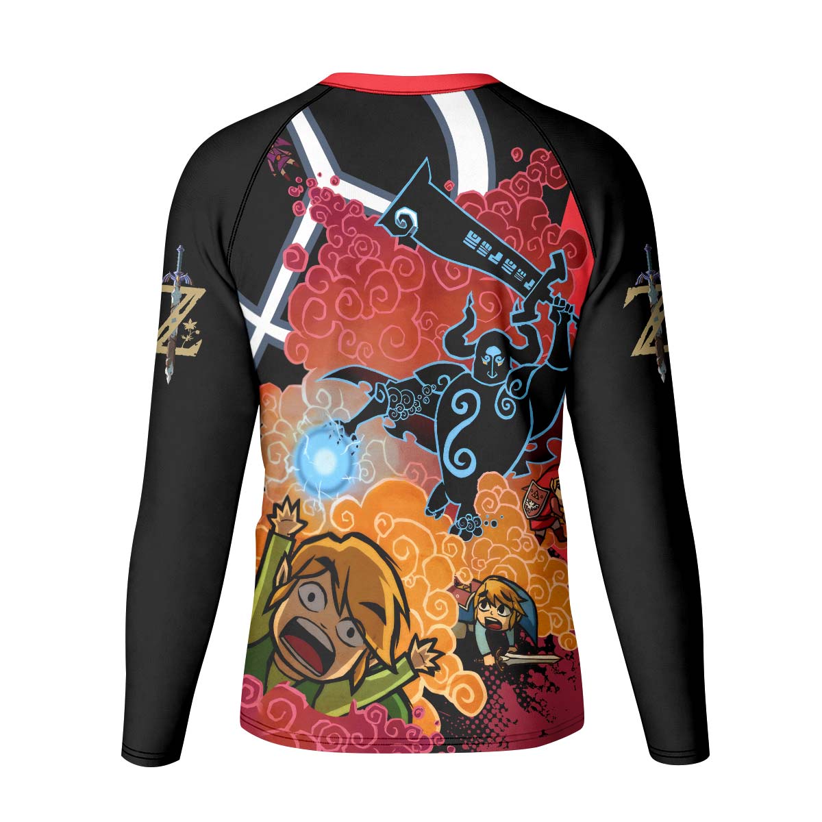 The Legend of Zelda Four Swords Adventures Kid Rash Guard