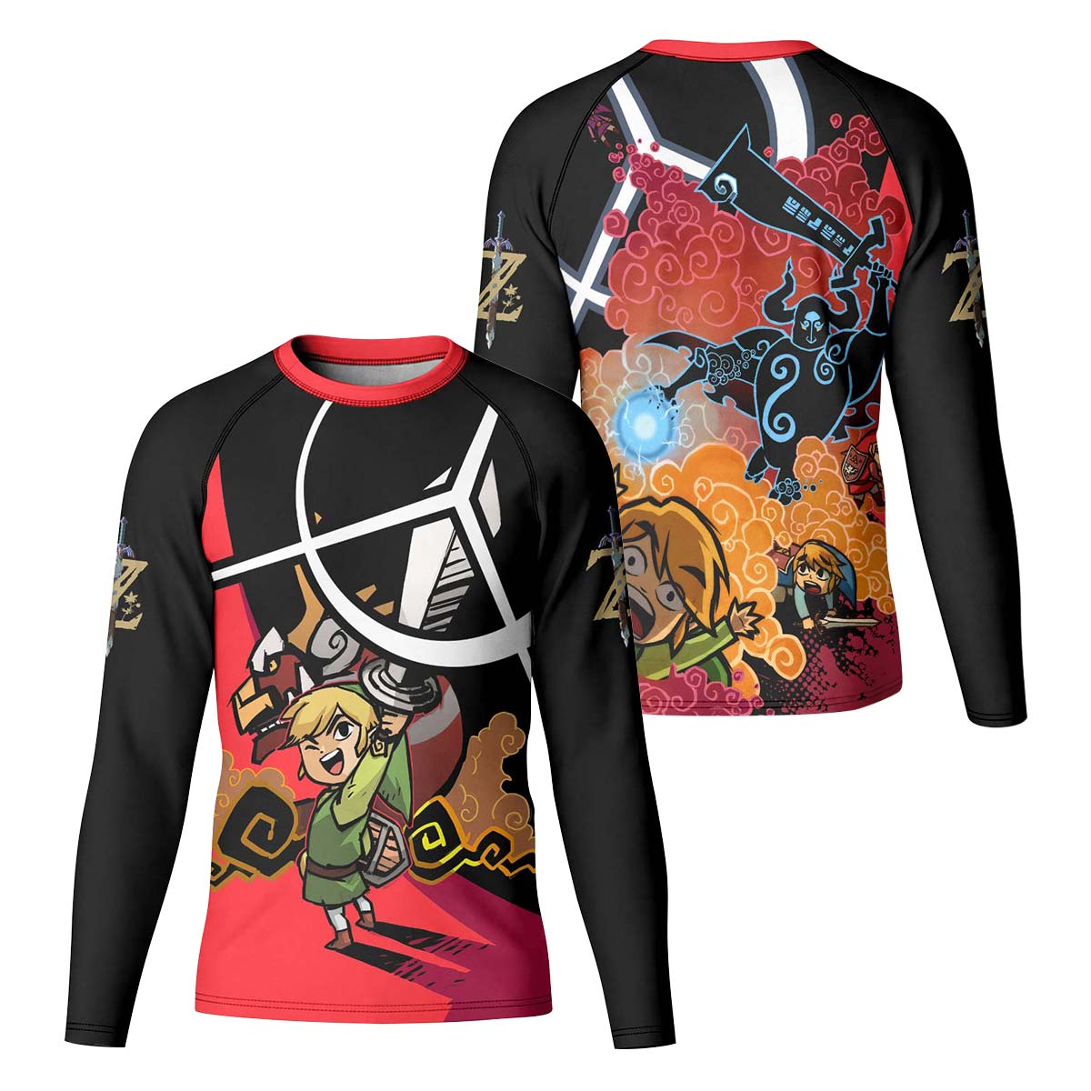 The Legend of Zelda Four Swords Adventures Kid Rash Guard