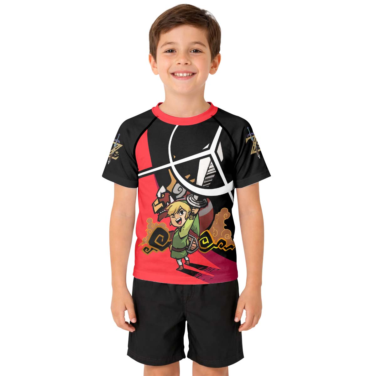  The Legend of Zelda Four Swords Adventures Kid Rash Guard