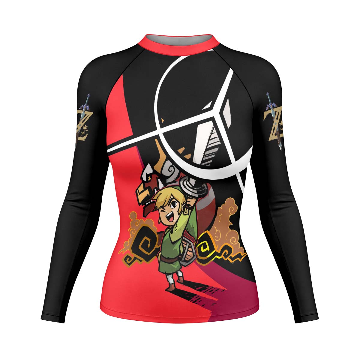  The Legend of Zelda Four Swords Adventures Rash Guard