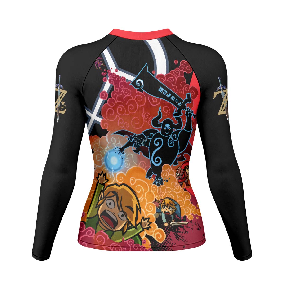  The Legend of Zelda Four Swords Adventures Rash Guard