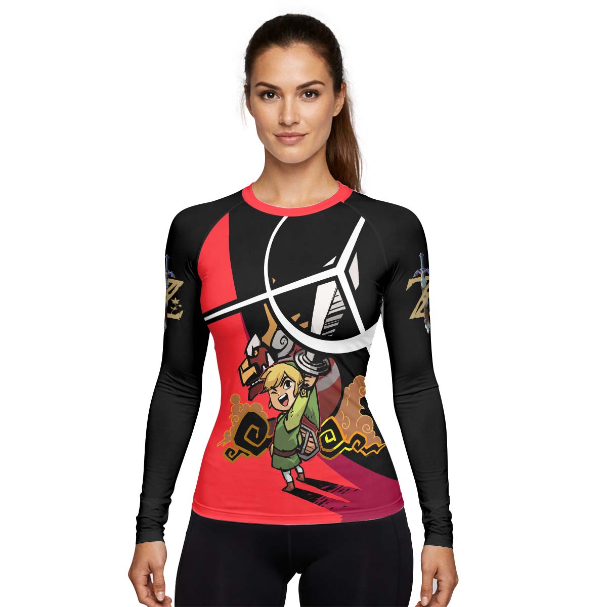  The Legend of Zelda Four Swords Adventures Rash Guard