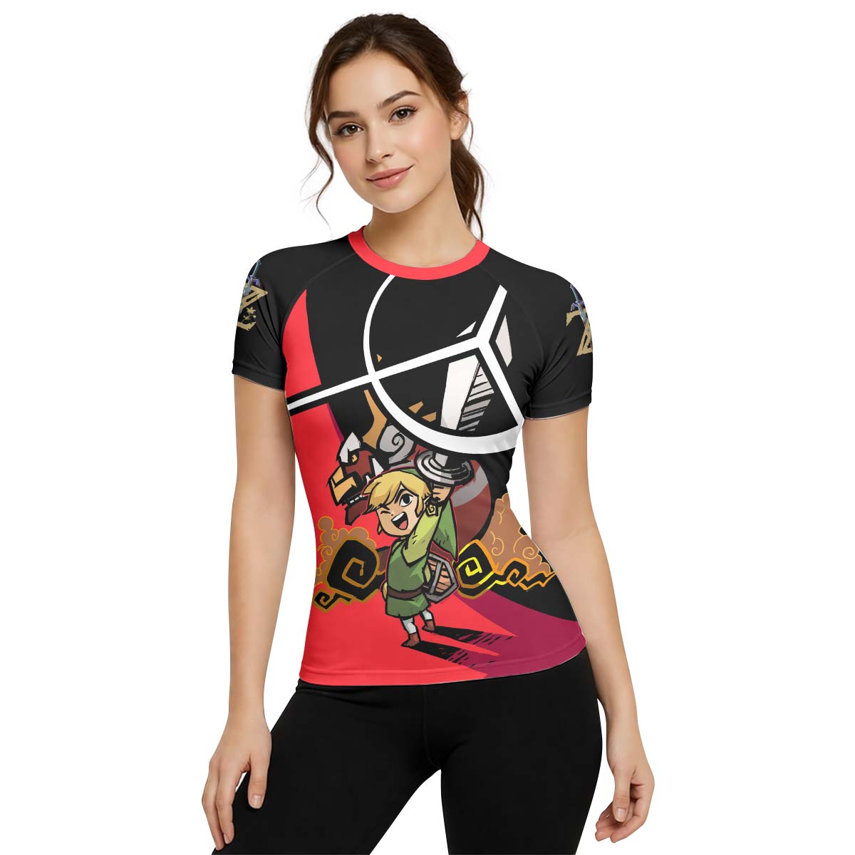  The Legend of Zelda Four Swords Adventures Rash Guard