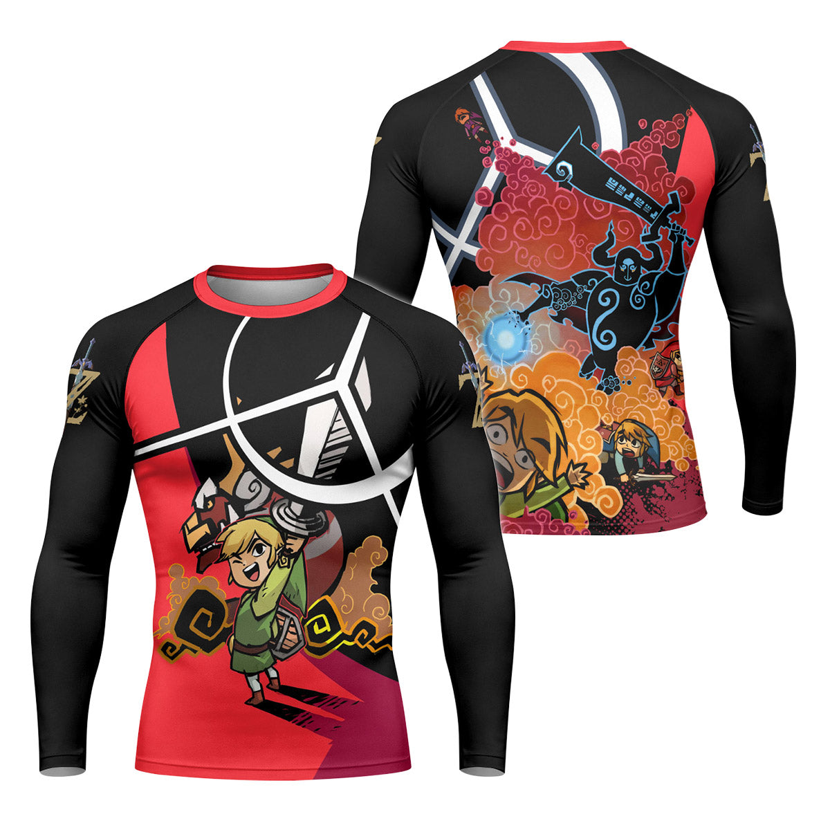  The Legend of Zelda Four Swords Adventures Rash Guard