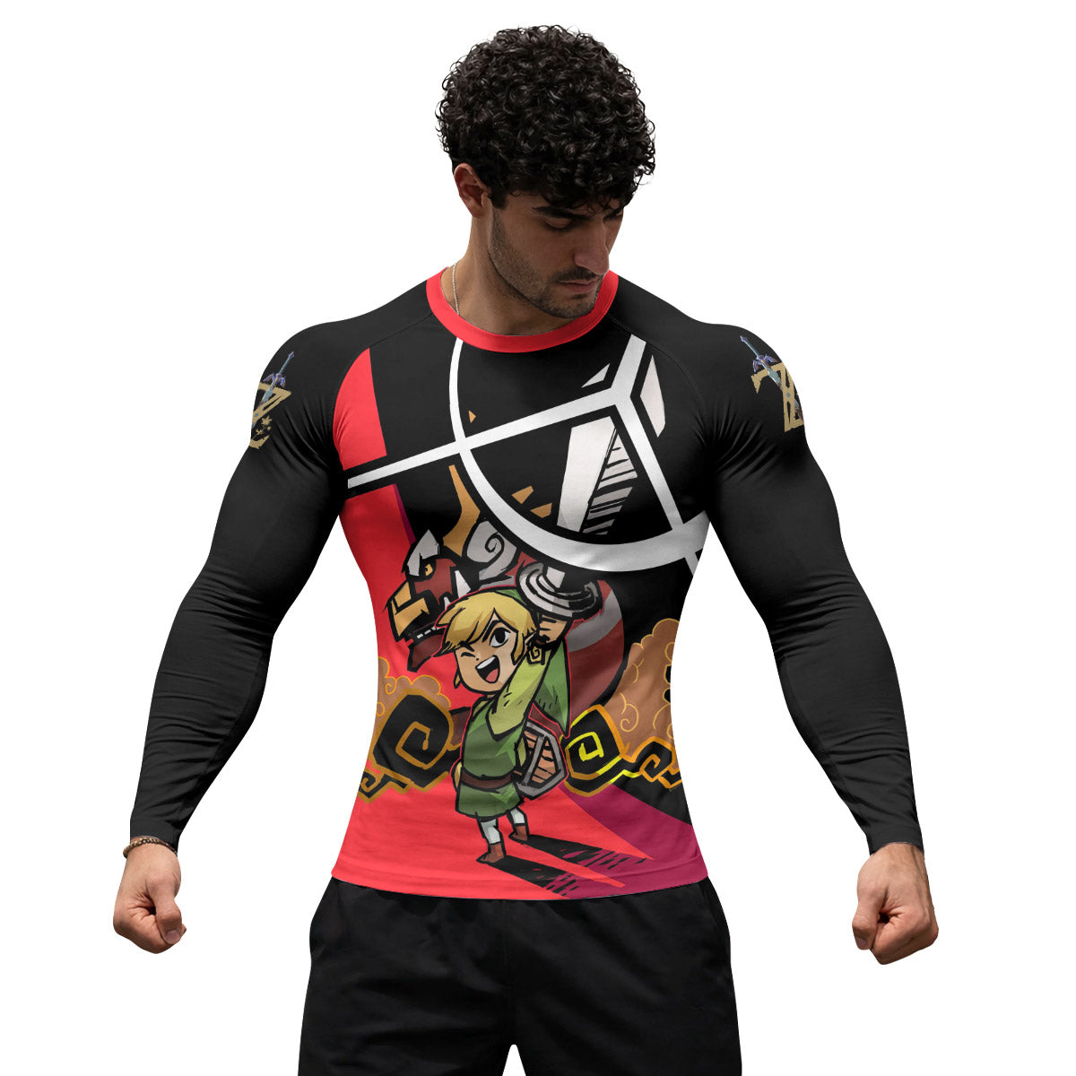  The Legend of Zelda Four Swords Adventures Rash Guard