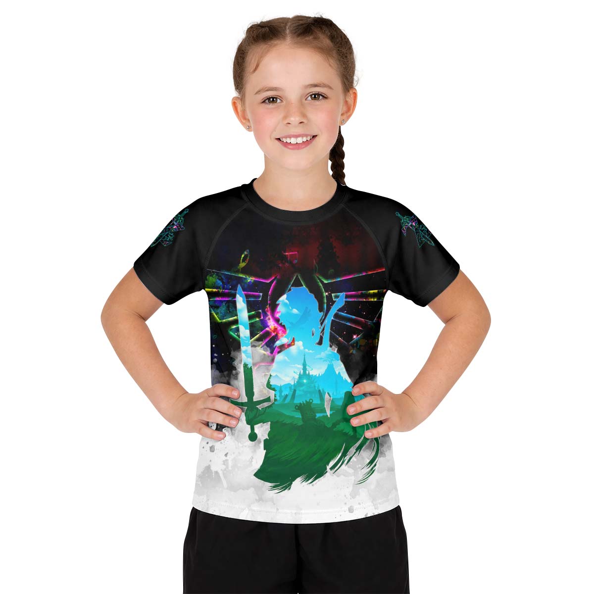  The Legend of Zelda Hero of Twilight Kid Rash Guard