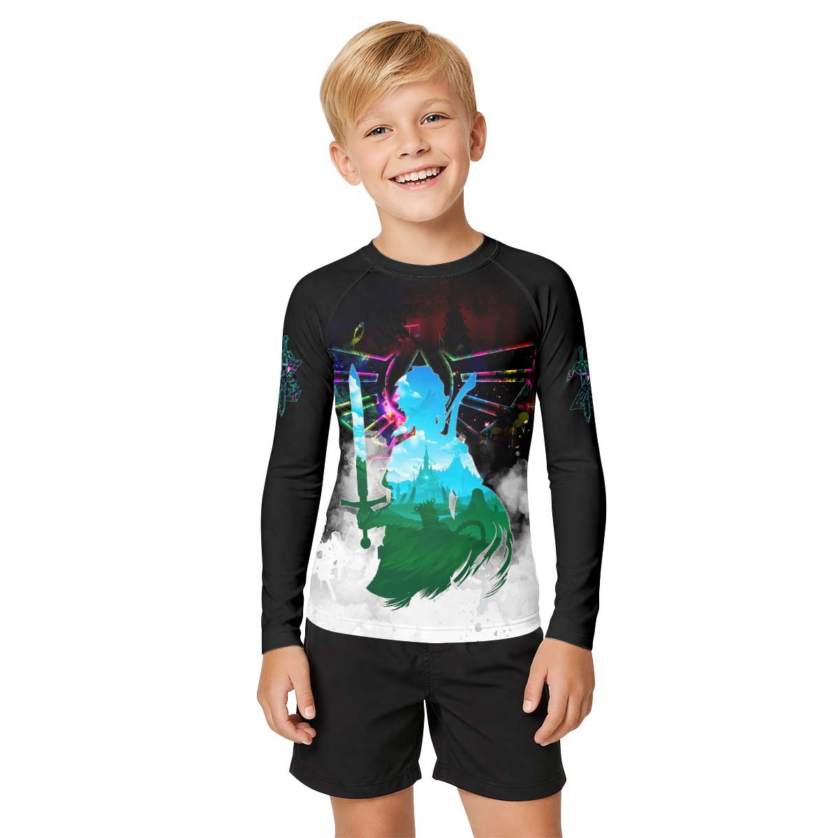 The Legend of Zelda Hero of Twilight Kid Rash Guard