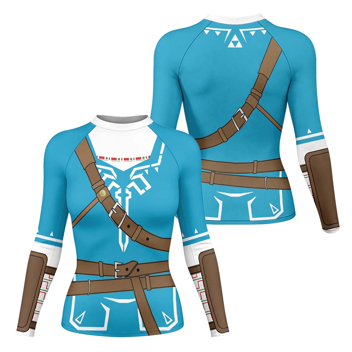  The Legend of Zelda Link Cosplay Rash Guard