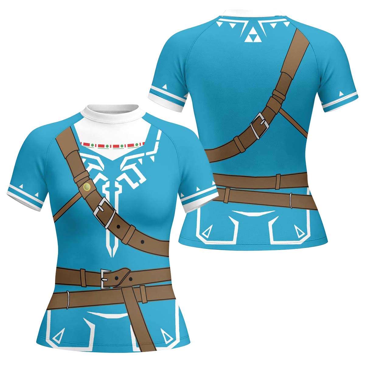  The Legend of Zelda Link Cosplay Rash Guard