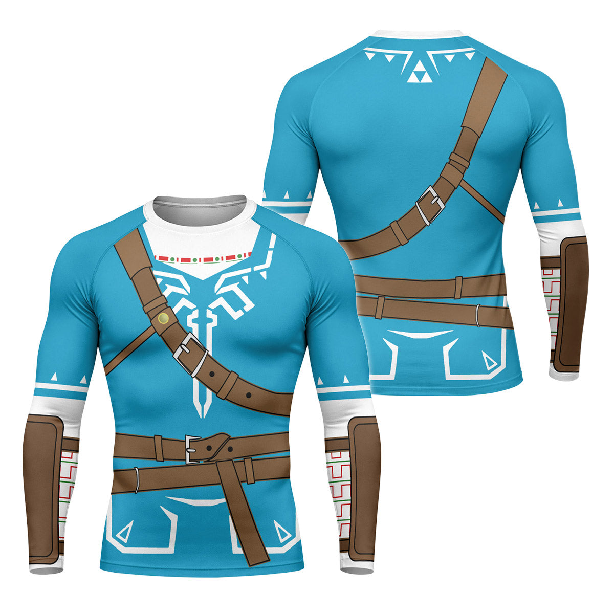  The Legend of Zelda Link Cosplay Rash Guard
