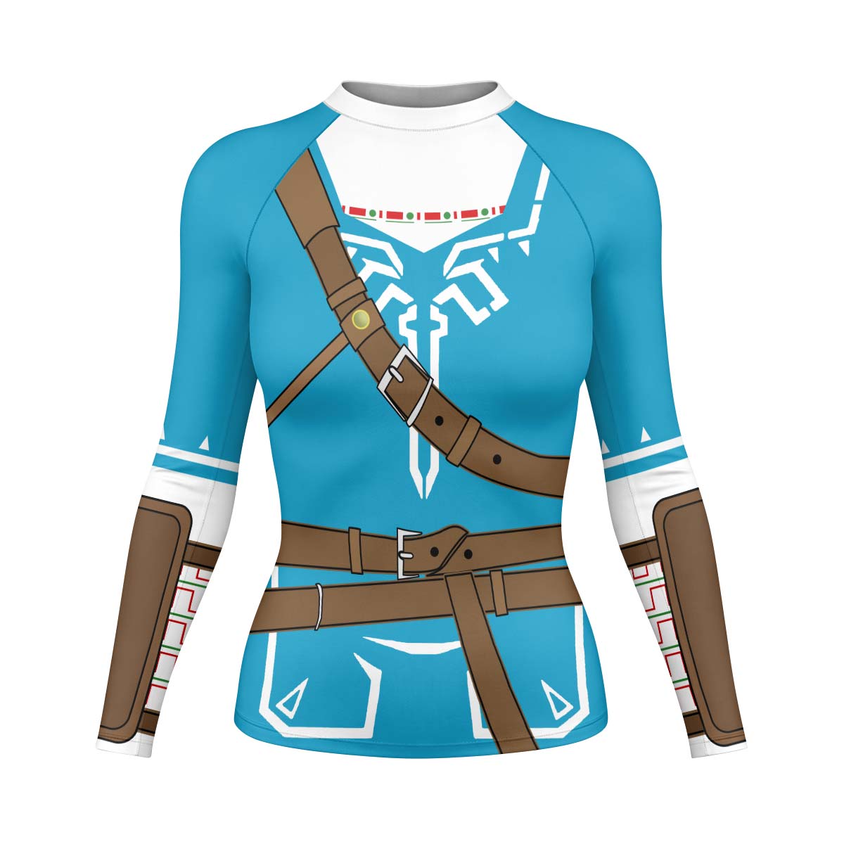  The Legend of Zelda Link Cosplay Rash Guard