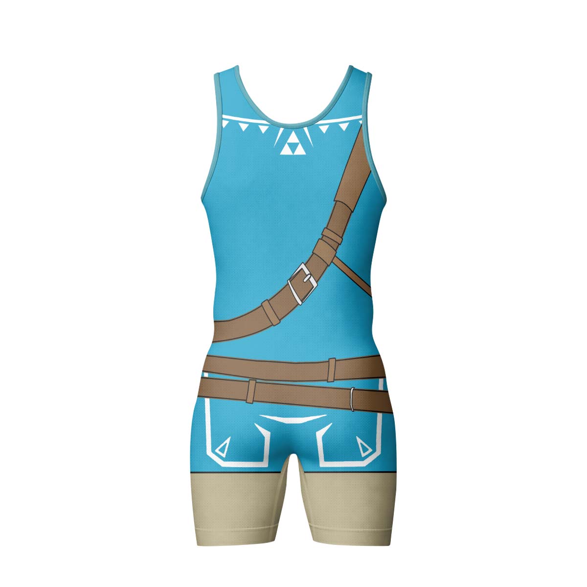  The Legend of Zelda Link Cosplay Wrestling Singlet