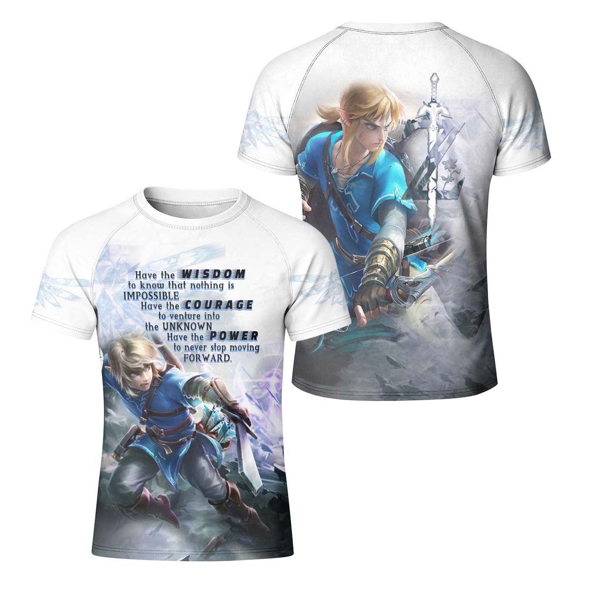  The Legend of Zelda Link Kid Rash Guard
