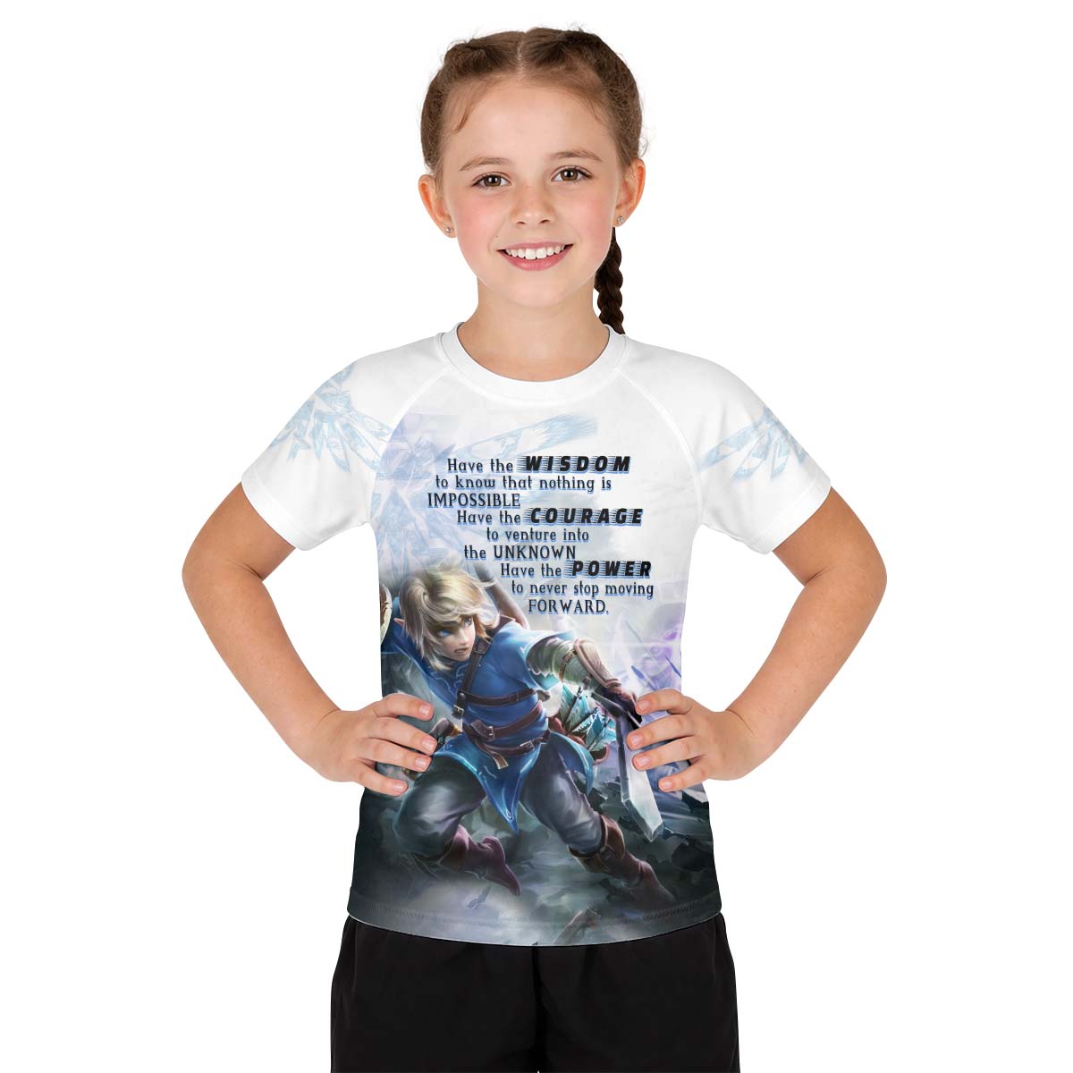  The Legend of Zelda Link Kid Rash Guard