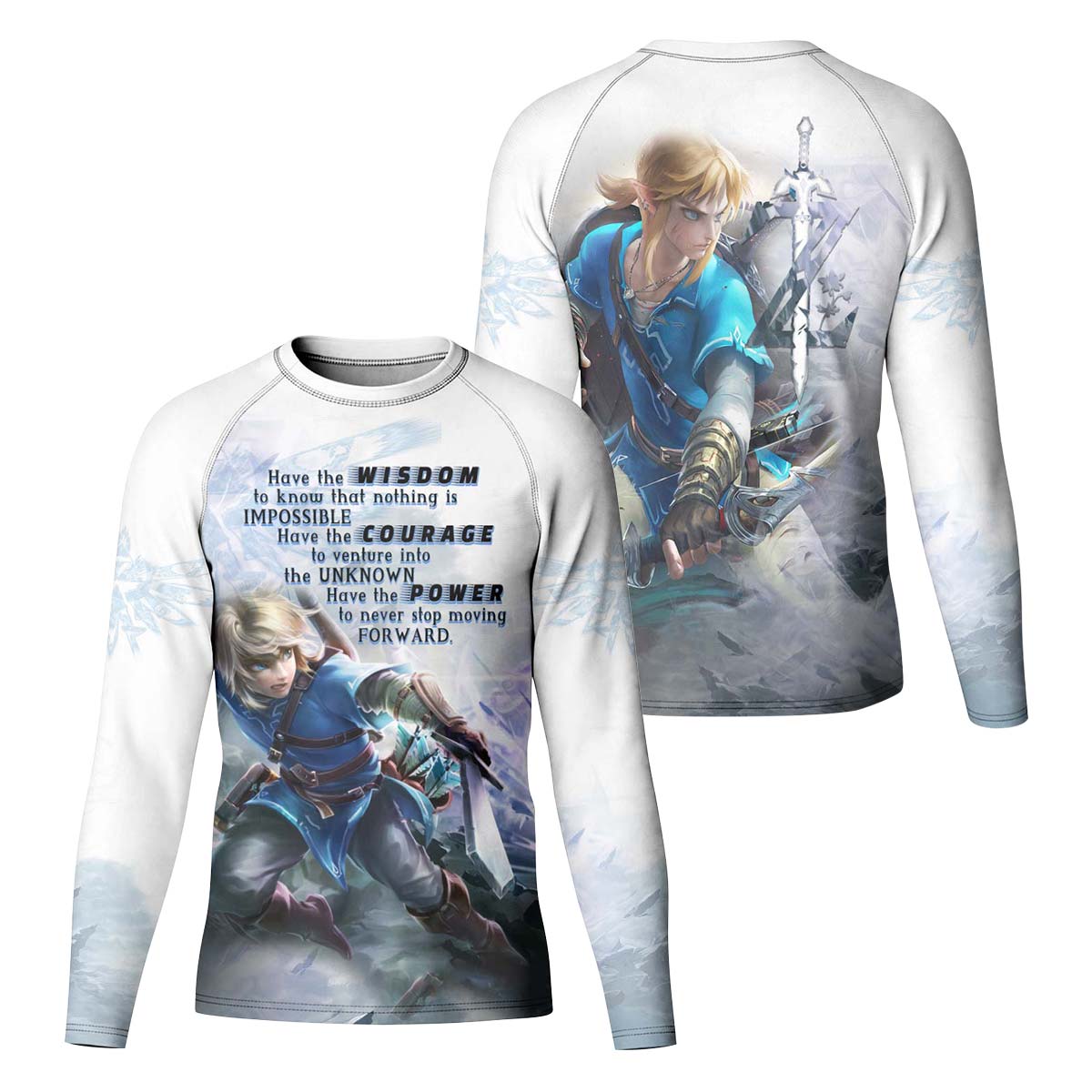The Legend of Zelda Link Kid Rash Guard