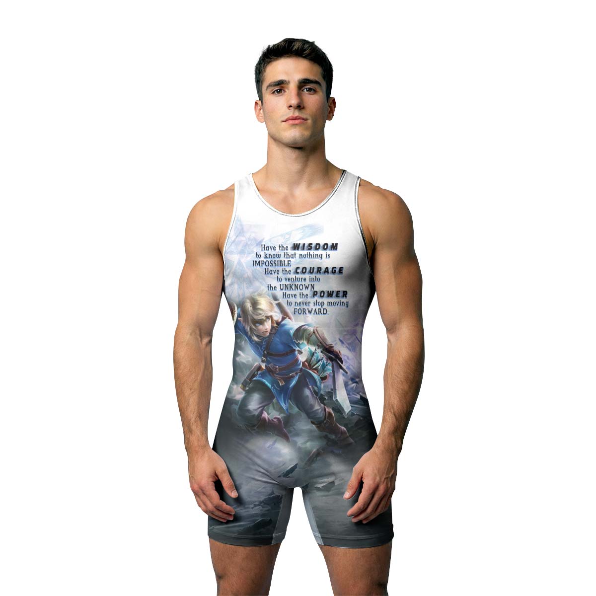  The Legend of Zelda Link Wrestling Singlet