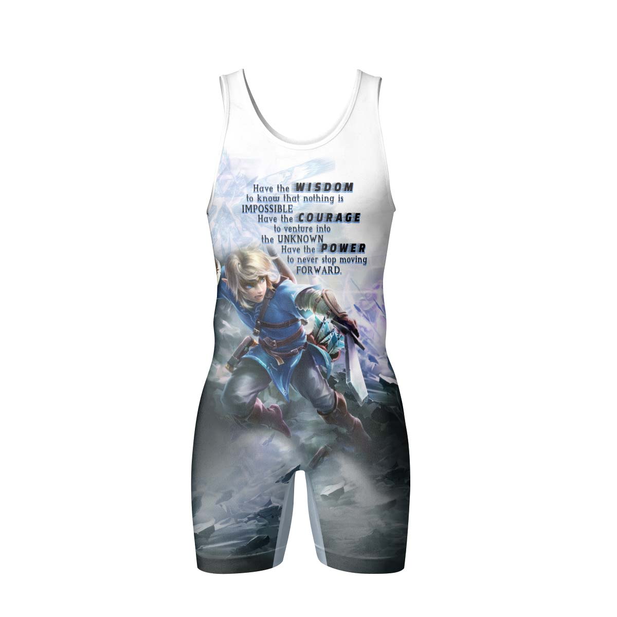  The Legend of Zelda Link Wrestling Singlet