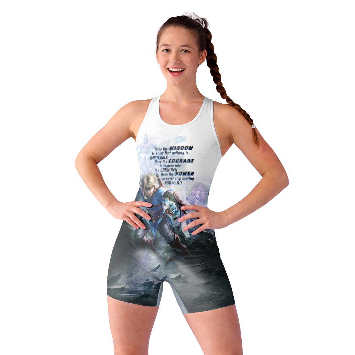  The Legend of Zelda Link Wrestling Singlet