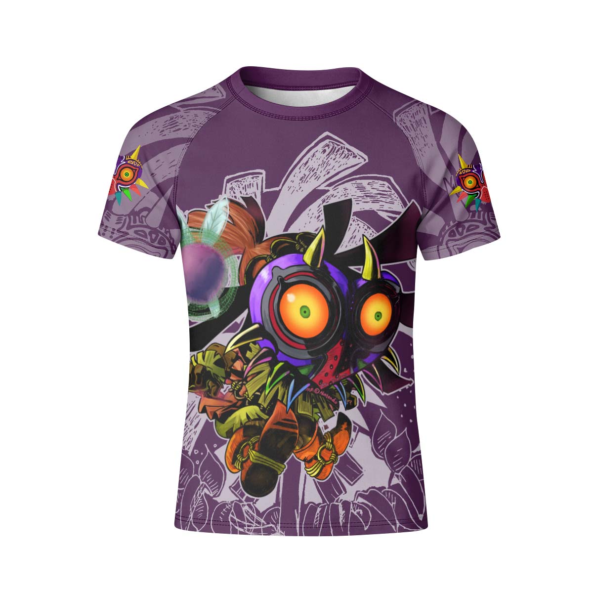  The Legend of Zelda Skull Kid Kid Rash Guard
