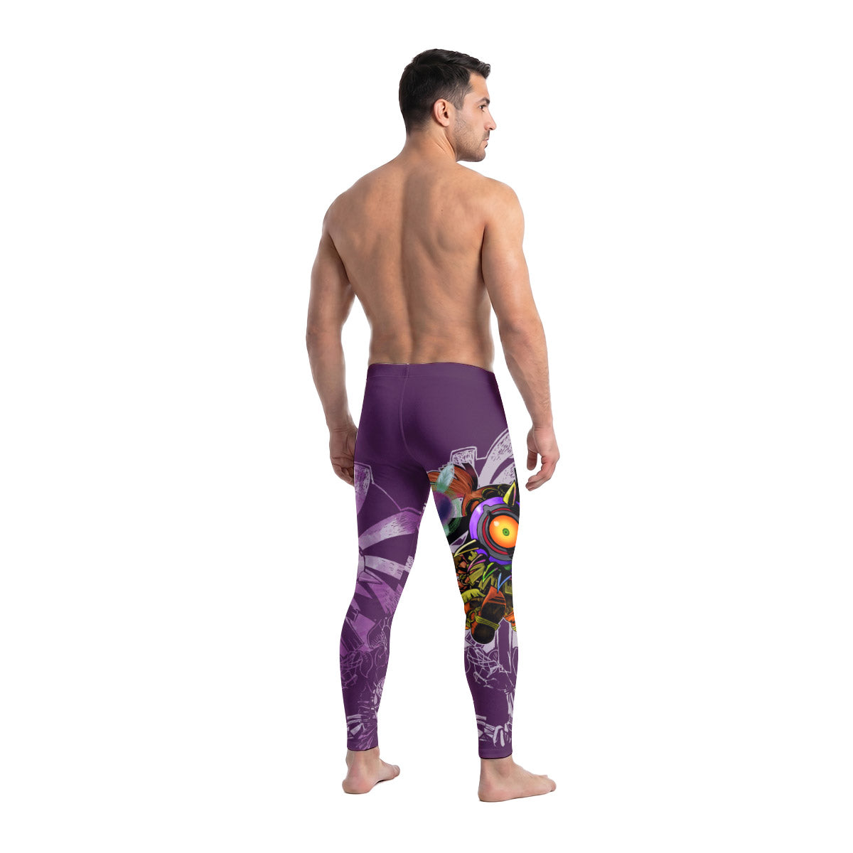  The Legend of Zelda Skull Kid Men's Compression Leggings