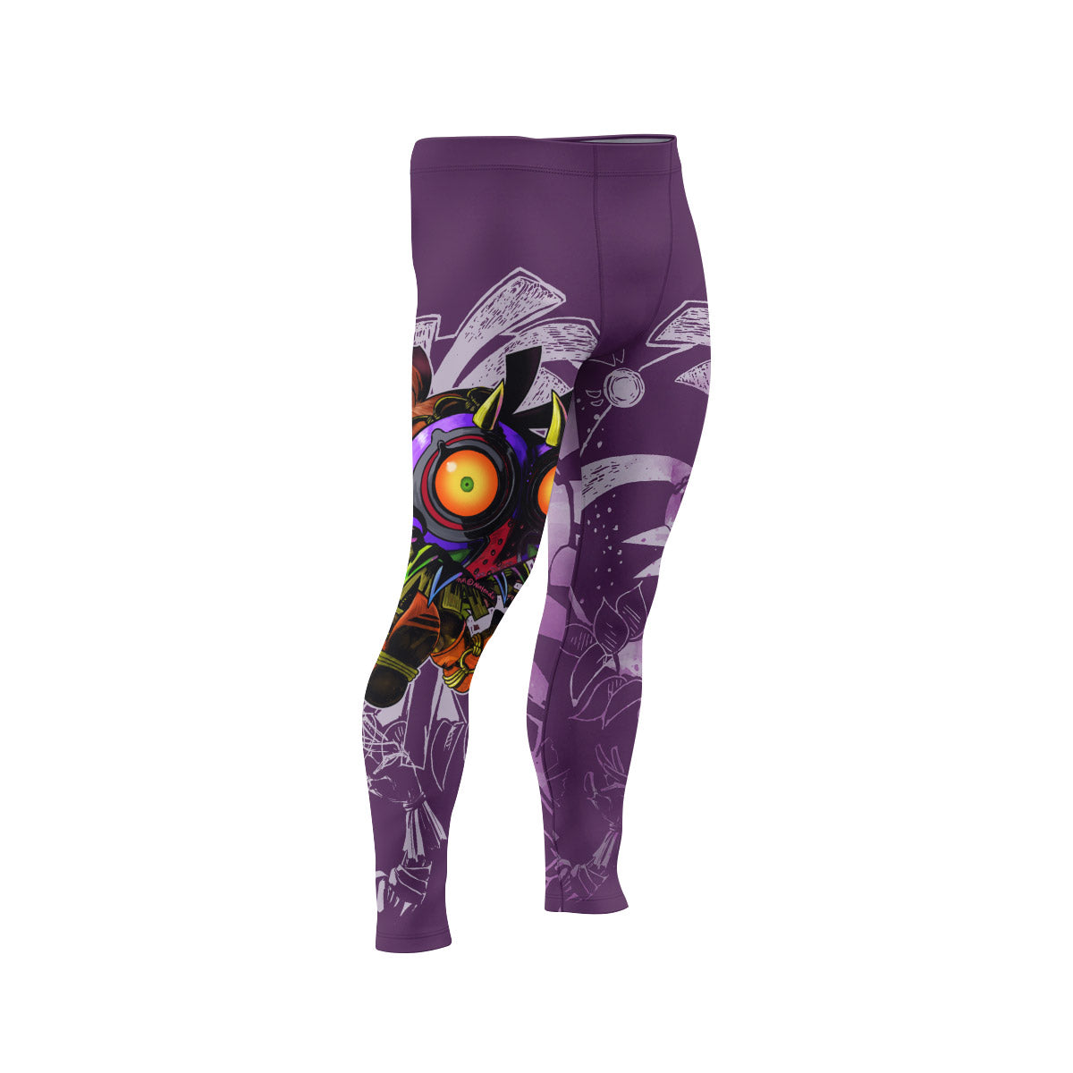  The Legend of Zelda Skull Kid Men's Compression Leggings