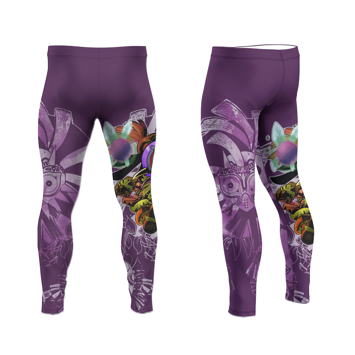  The Legend of Zelda Skull Kid Men's Compression Leggings