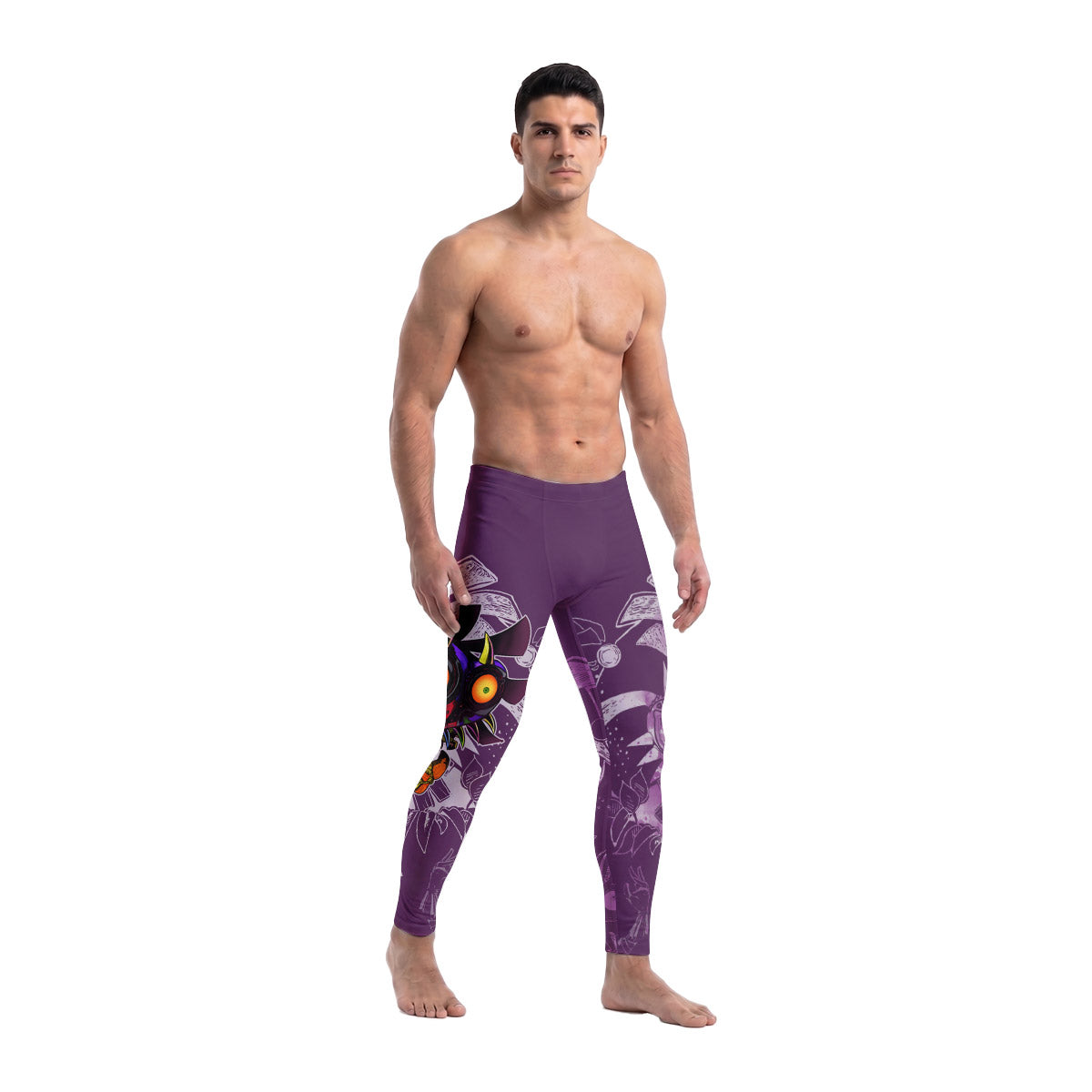  The Legend of Zelda Skull Kid Men's Compression Leggings