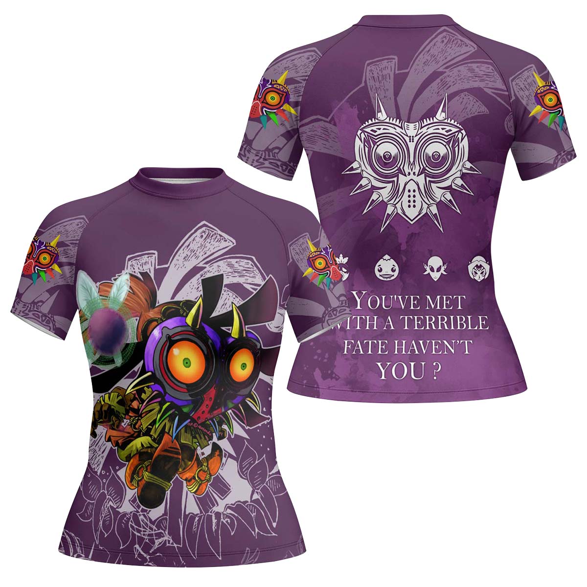 The Legend of Zelda Skull Kid Rash Guard