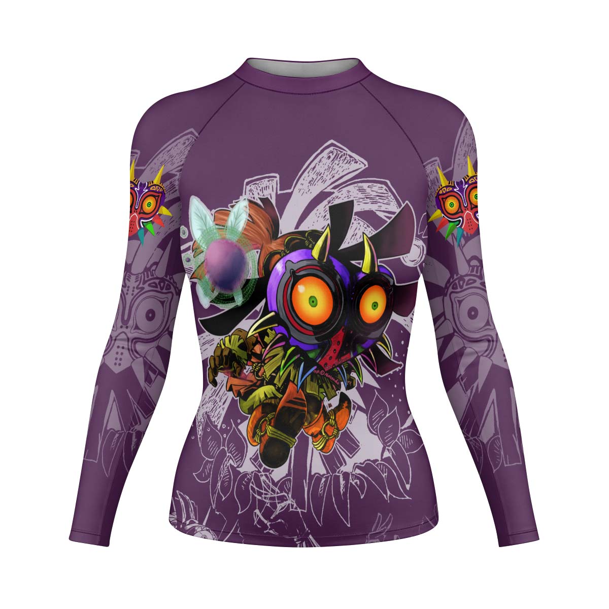  The Legend of Zelda Skull Kid Rash Guard
