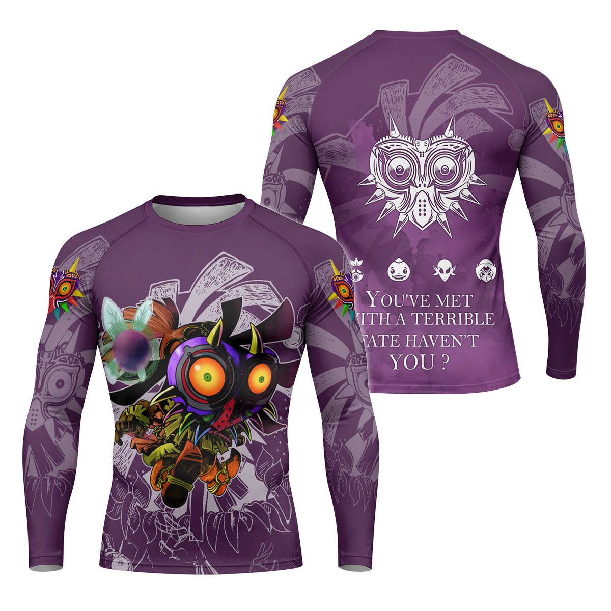  The Legend of Zelda Skull Kid Rash Guard