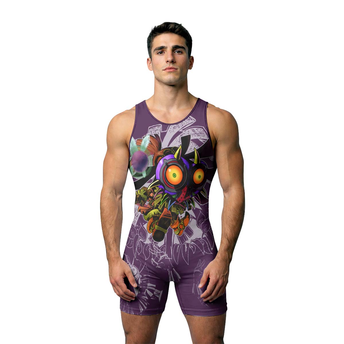  The Legend of Zelda Skull Kid Wrestling Singlet