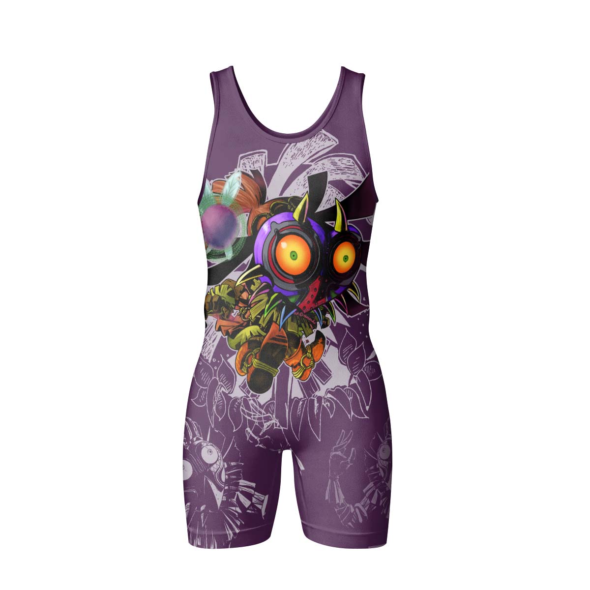  The Legend of Zelda Skull Kid Wrestling Singlet