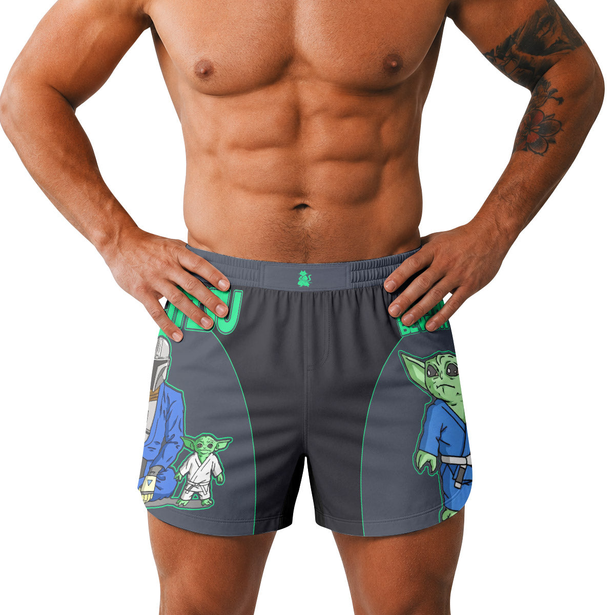 The Mandalorian Grappling Shorts