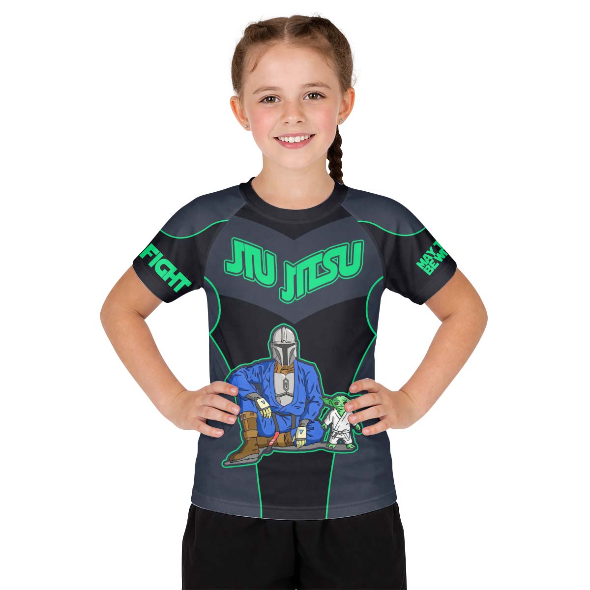 The Mandalorian Kid Rash Guard