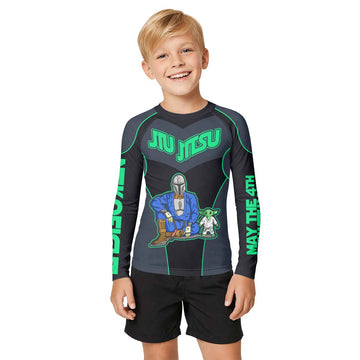 The Mandalorian Kid Rash Guard