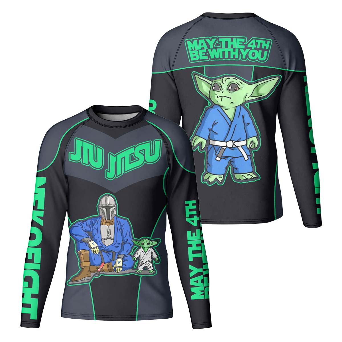 The Mandalorian Kid Rash Guard