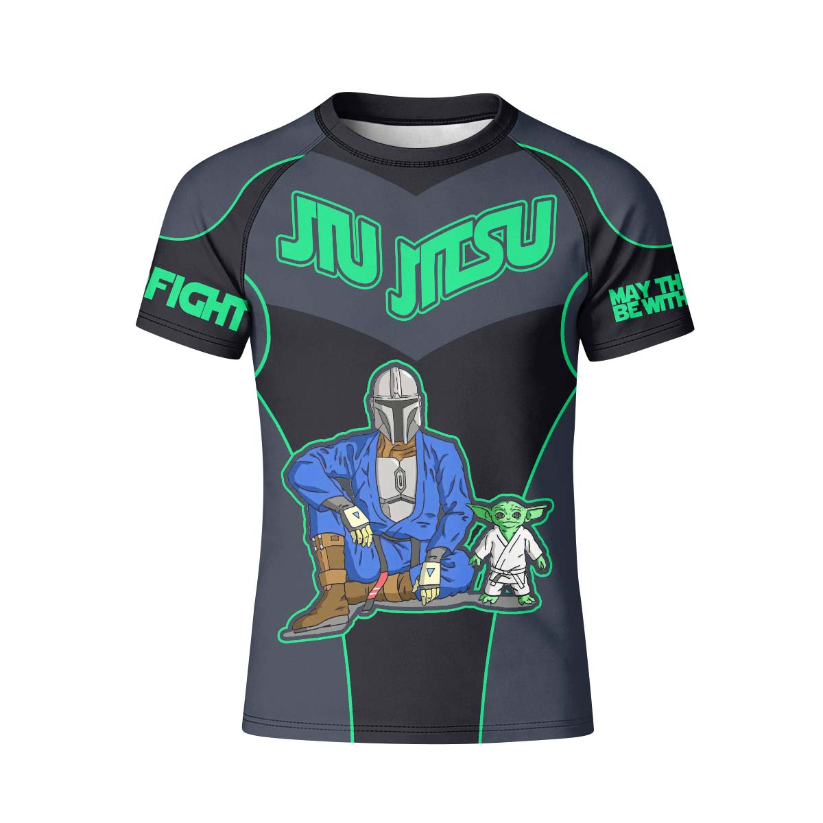 The Mandalorian Kid Rash Guard
