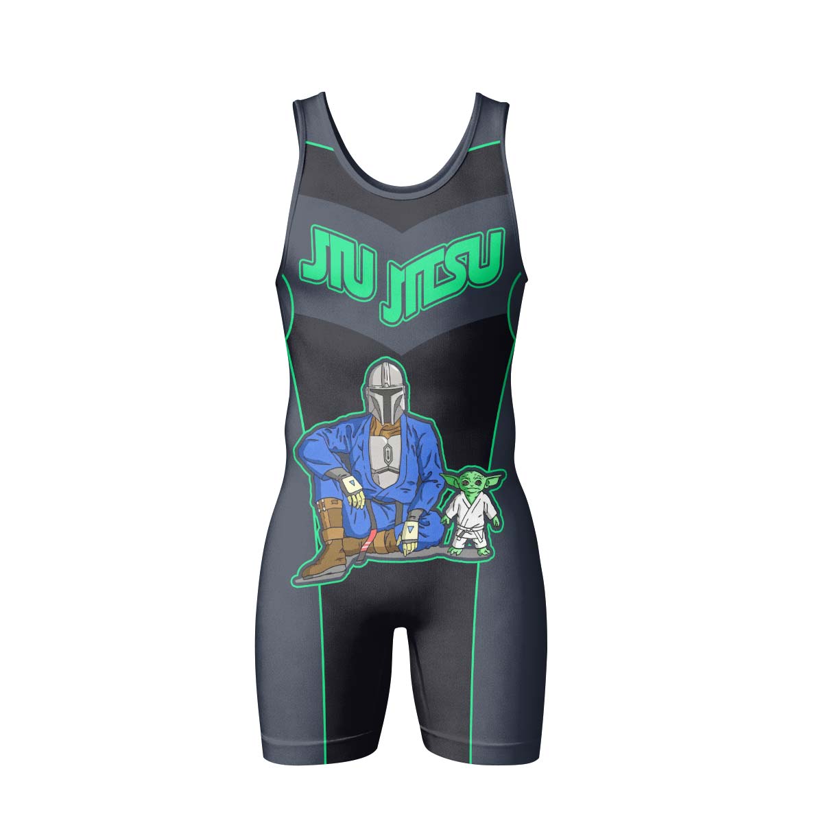 The Mandalorian Wrestling Singlet
