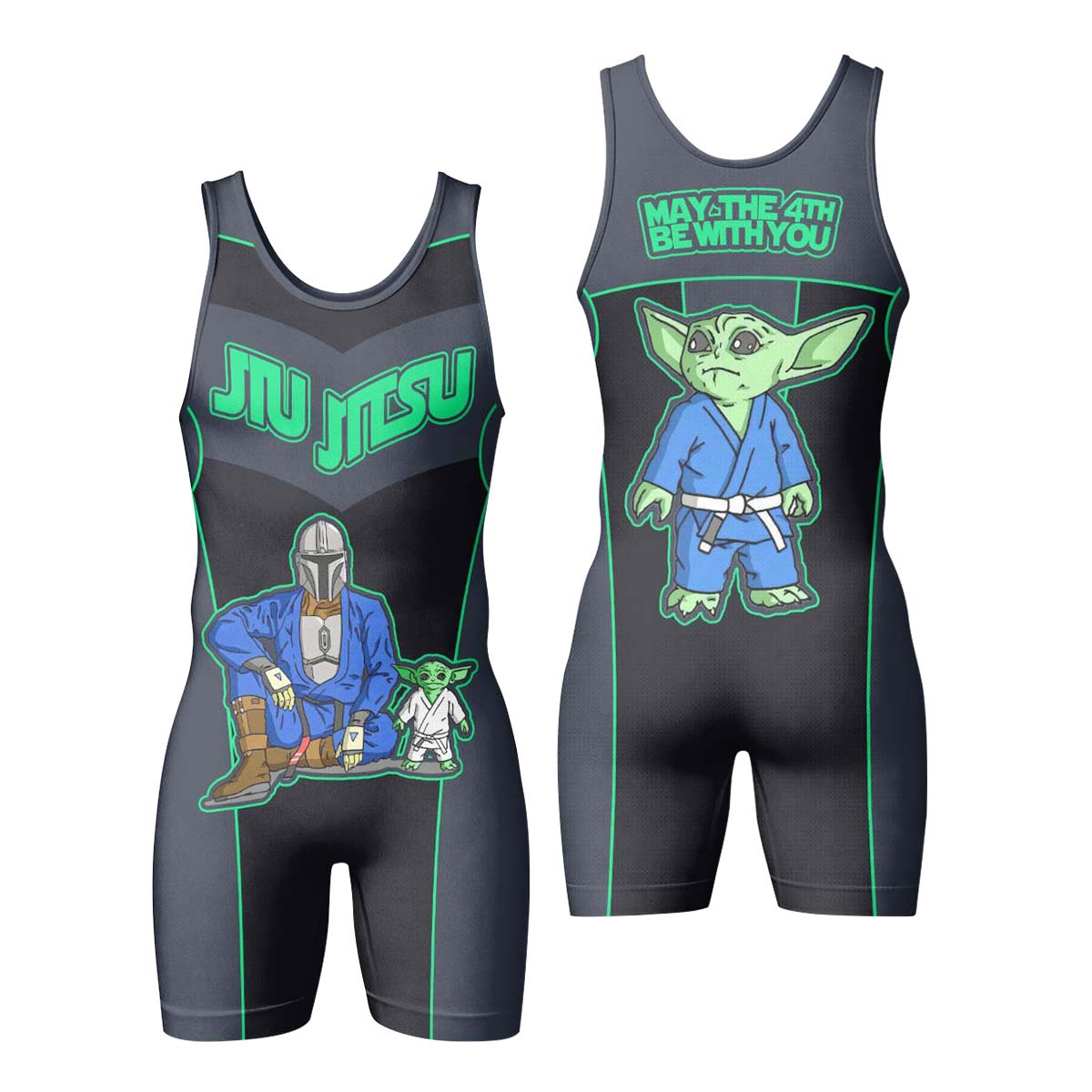 The Mandalorian Wrestling Singlet