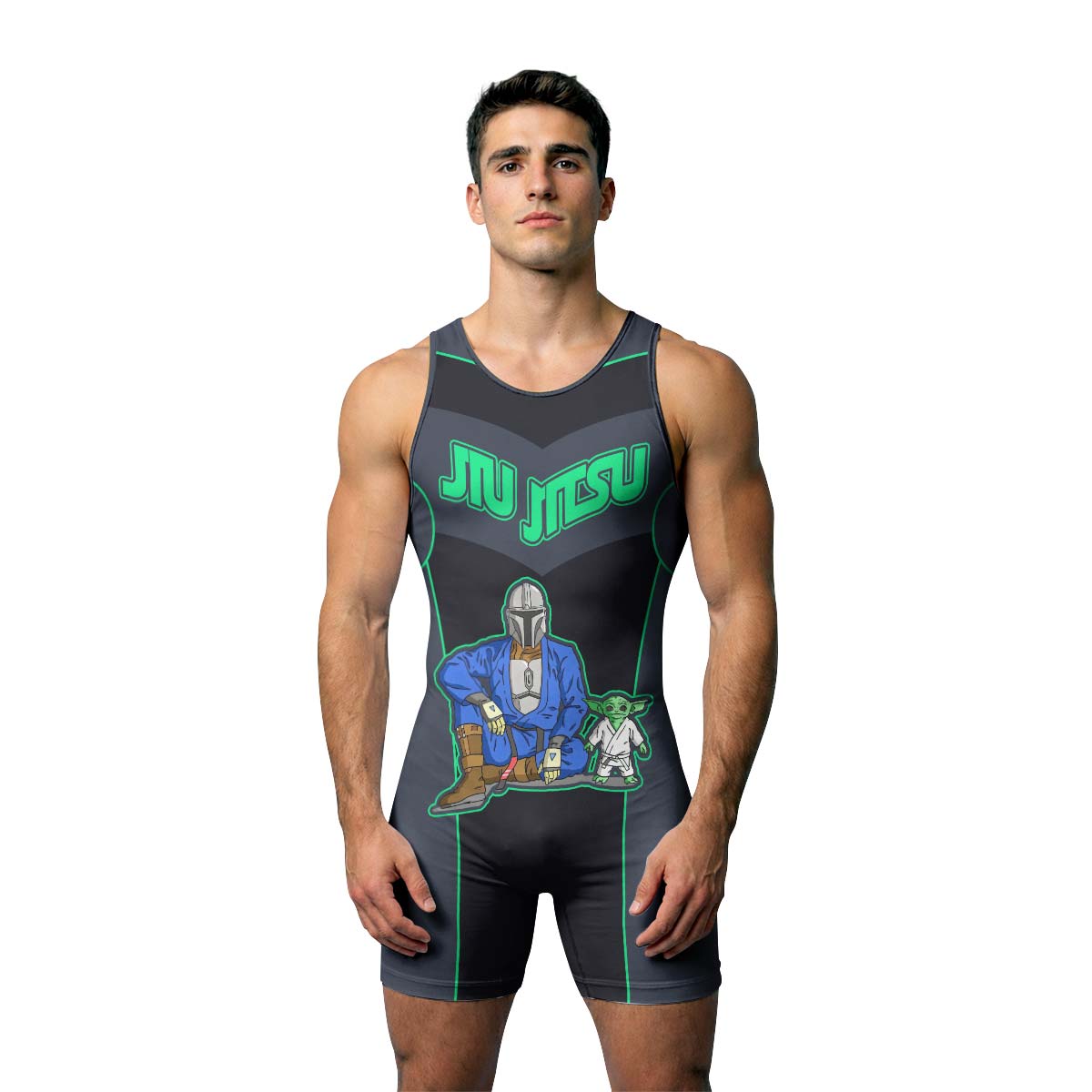 The Mandalorian Wrestling Singlet