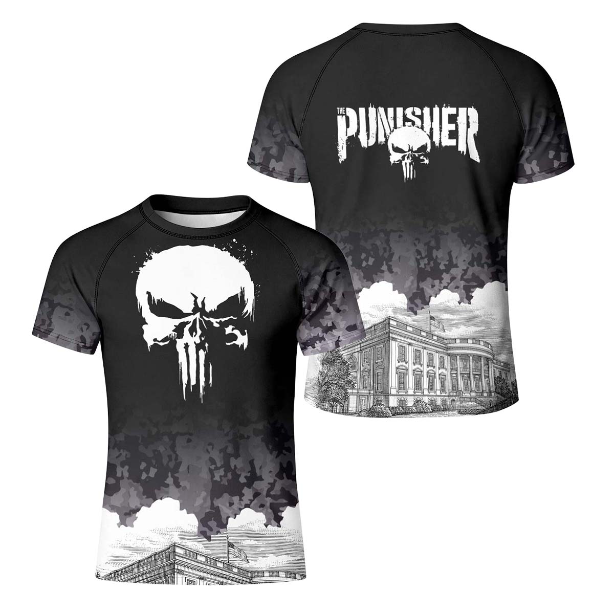  The Punisher Kid Rash Guard
