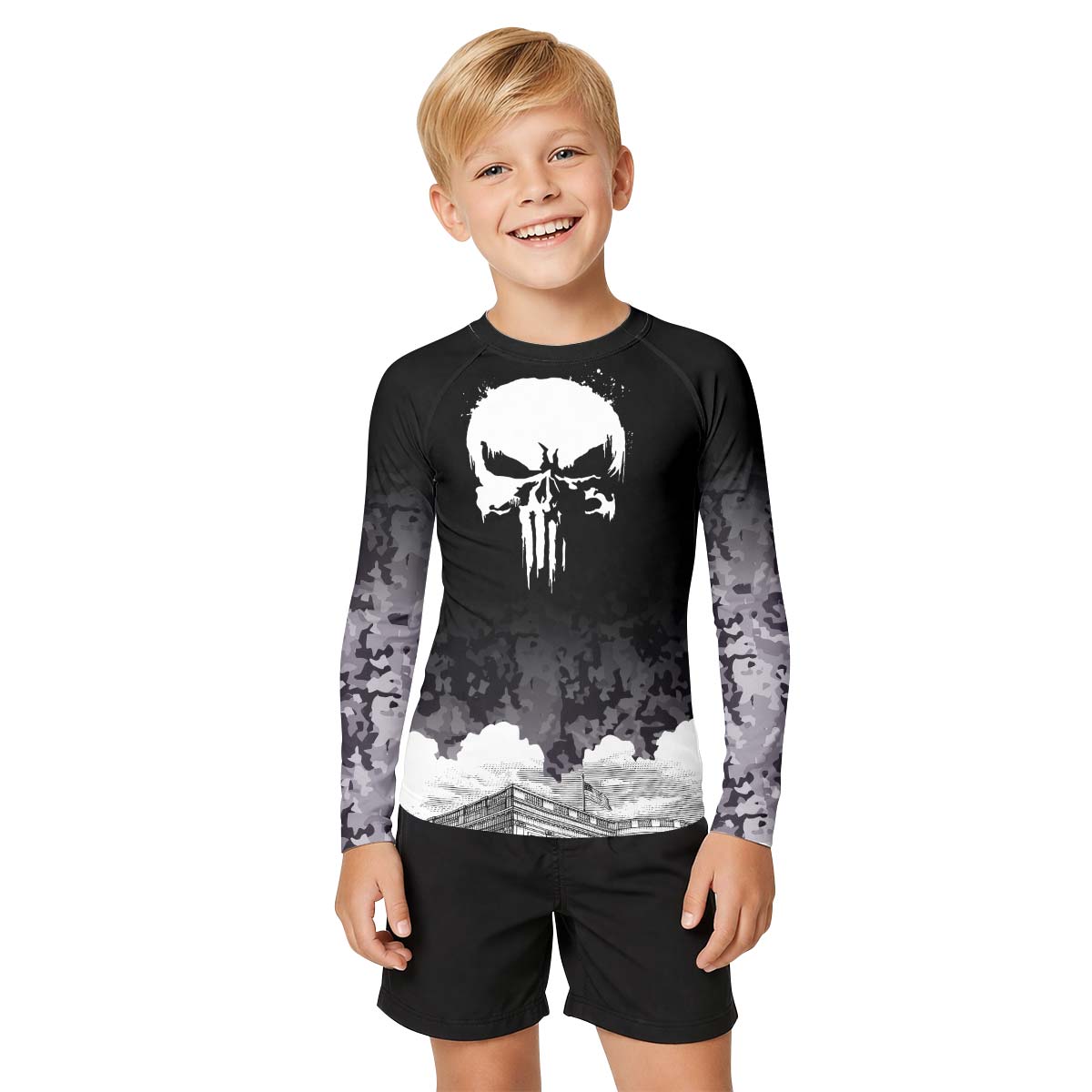 The Punisher Kid Rash Guard