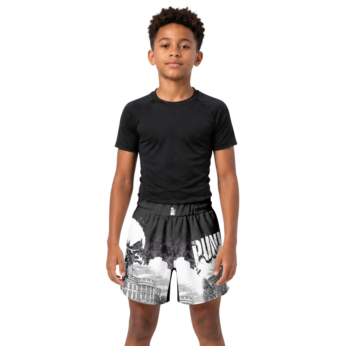 The Punisher Kids Grappling Shorts