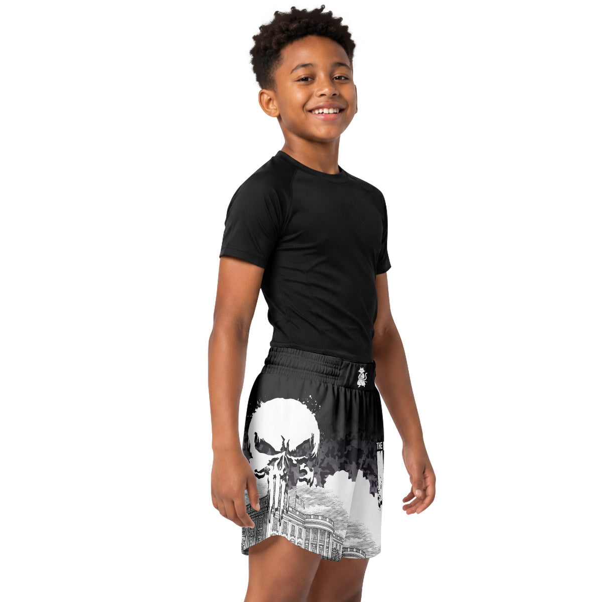 The Punisher Kids Grappling Shorts