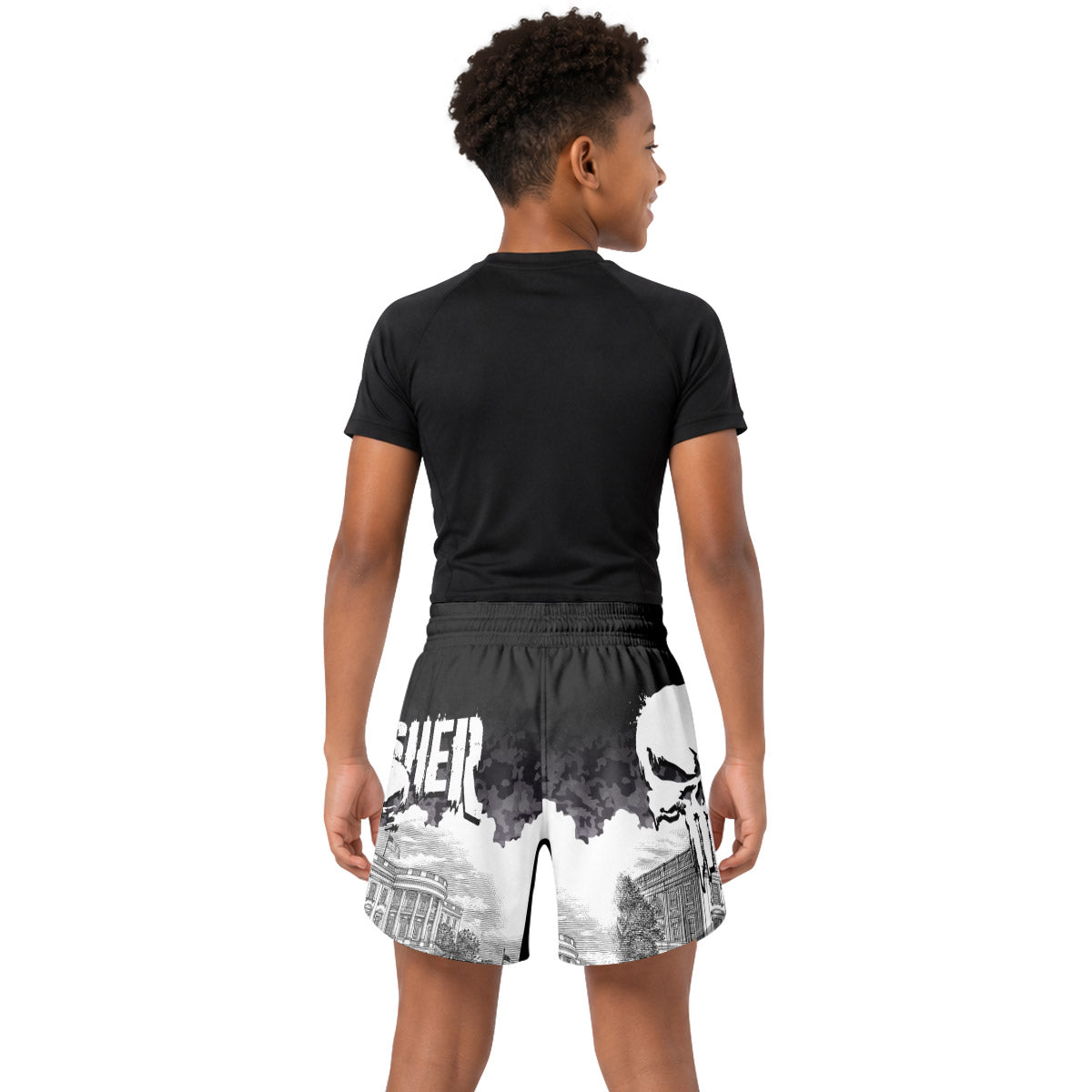 The Punisher Kids Grappling Shorts