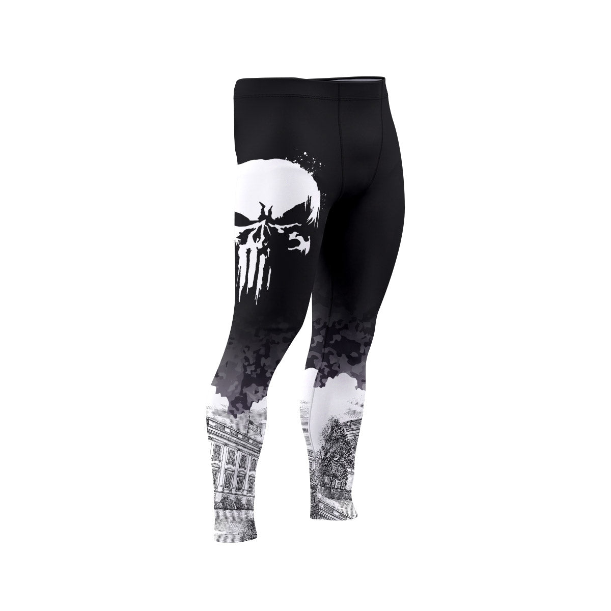  The Punisher Men's Compression Leggings