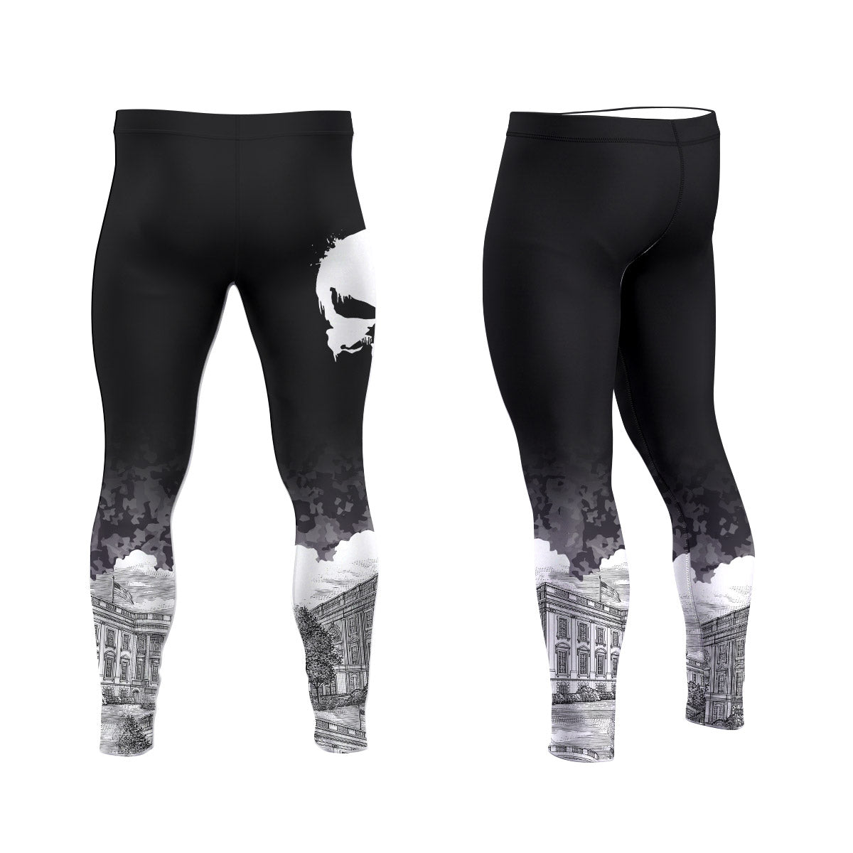  The Punisher Men's Compression Leggings