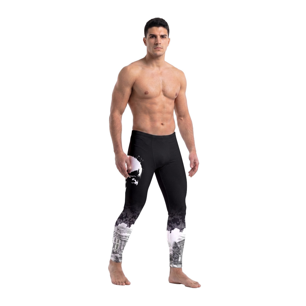  The Punisher Men's Compression Leggings